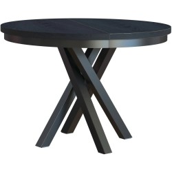 Kulatý skládací stůl KRIS - moderní a elegantní