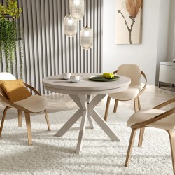 Kulatý skládací stůl BILBAO - moderní a robustní