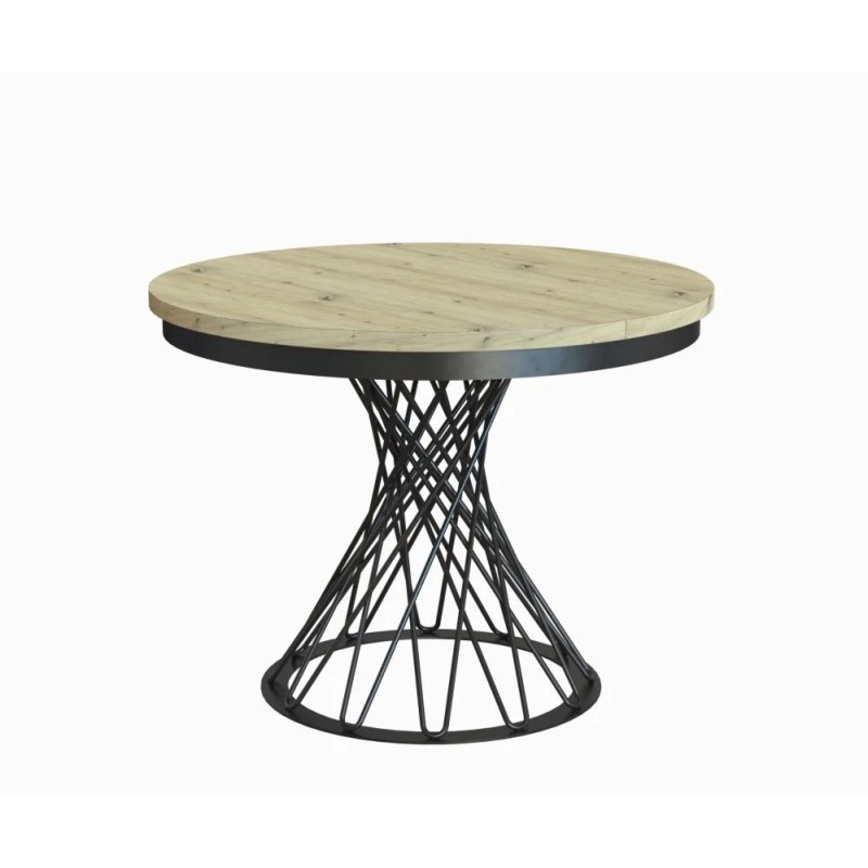 Kulatý rozkládací stůl LAURA - elegantní a moderní