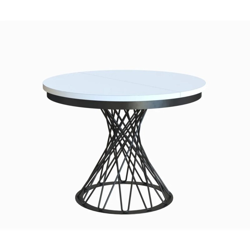 Kulatý rozkládací stůl LAURA - elegantní a moderní