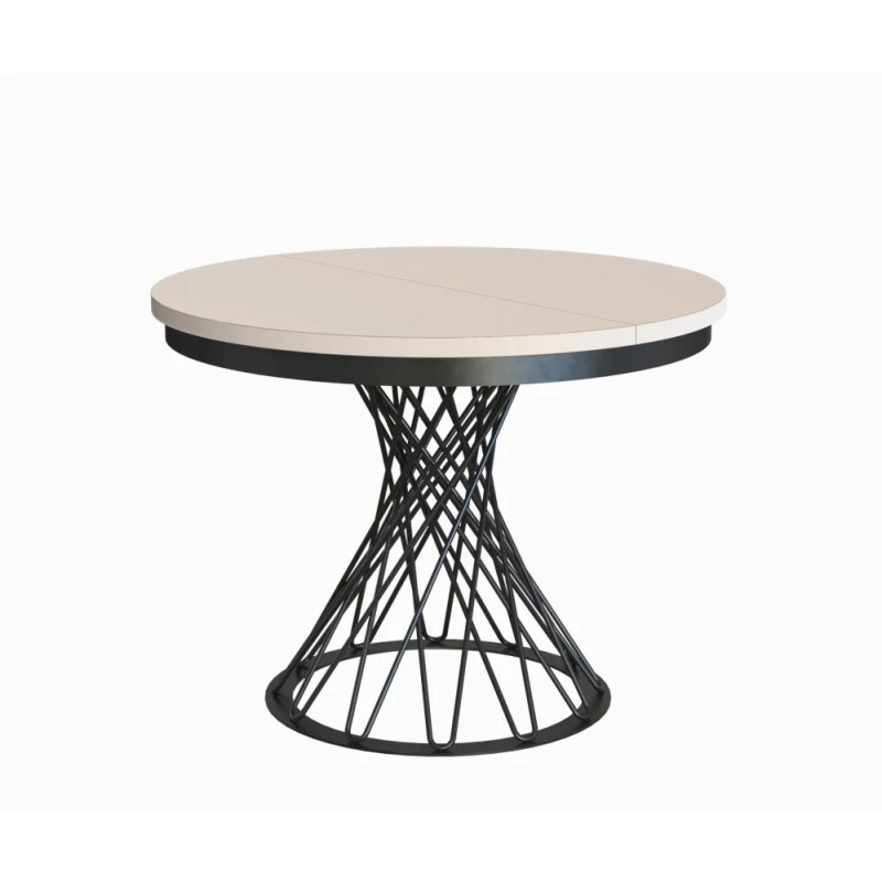 Kulatý rozkládací stůl LAURA - elegantní a moderní