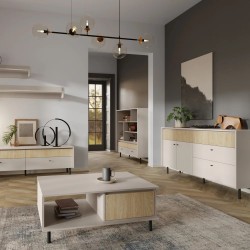 Příborník MONAKO se 2 zásuvkami a 3 dvířky - moderní a elegantní