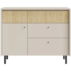 Komoda MONAKO 4 zásuvky a 1 dvířka - moderní a kompaktní