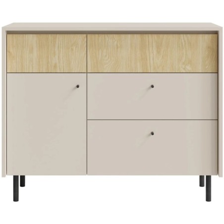 Komoda MONAKO 4 zásuvky a 1 dvířka - moderní a kompaktní