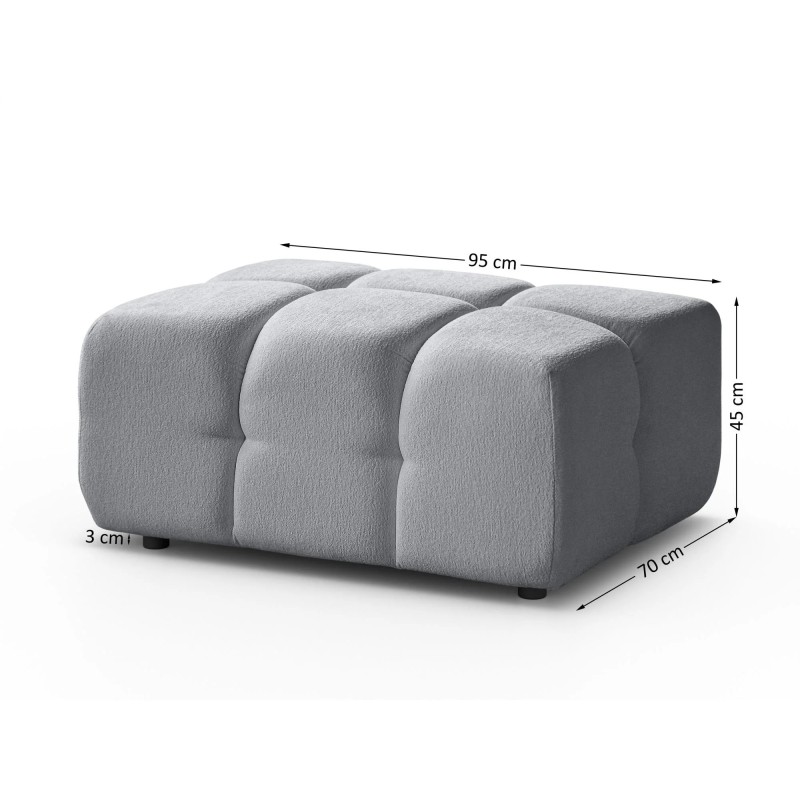 Mini pohovka BONA Rozkládací pohovka + sada pufů