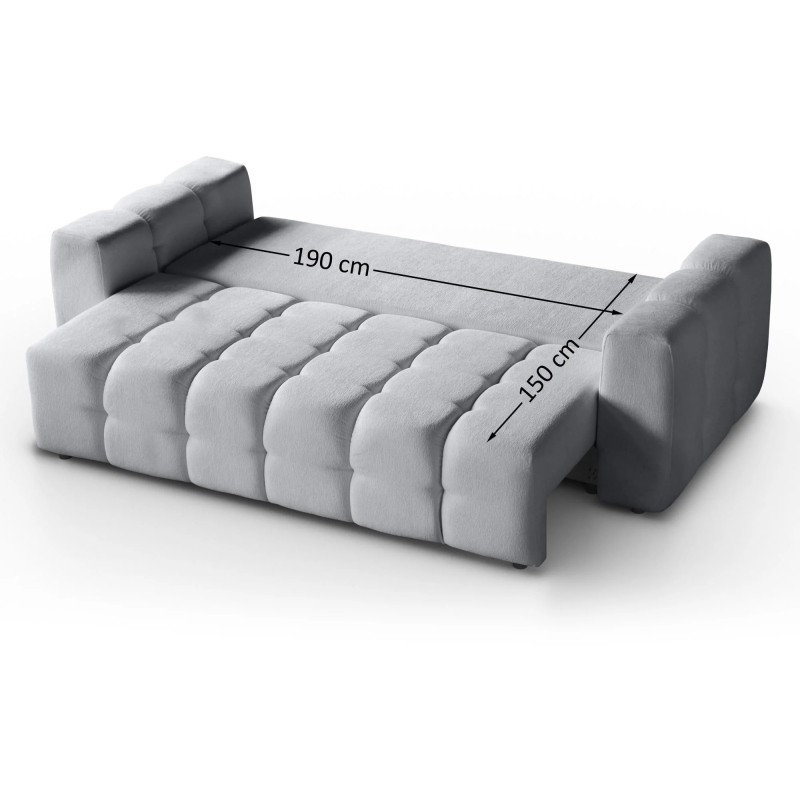 Mini pohovka BONA Rozkládací pohovka + sada pufů