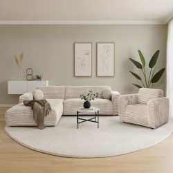 Křeslo PUERTO v látce Tilia - styl a pohodlí do obývacího pokoje