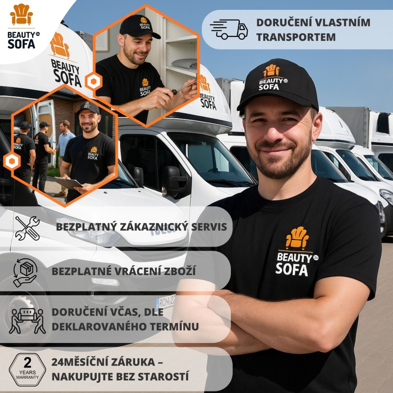 Skříň se skleněnými dvířky SAPPORO 2 - elegantní a funkční