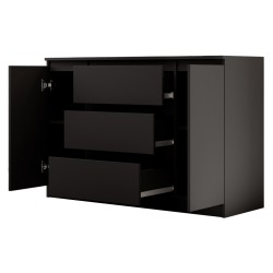 Dvoudveřová komoda se třemi zásuvkami LEMON | Beautysofa24.cz