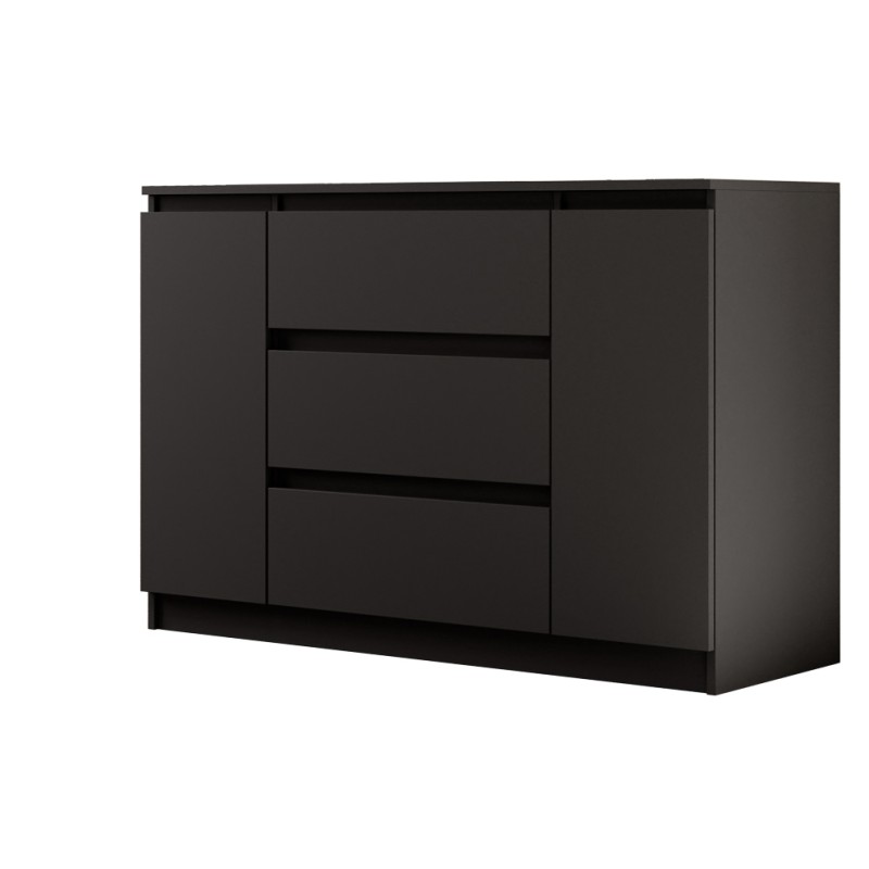 Dvoudveřová komoda se čtyřmi zásuvkami LEMON | Beautysofa24.cz