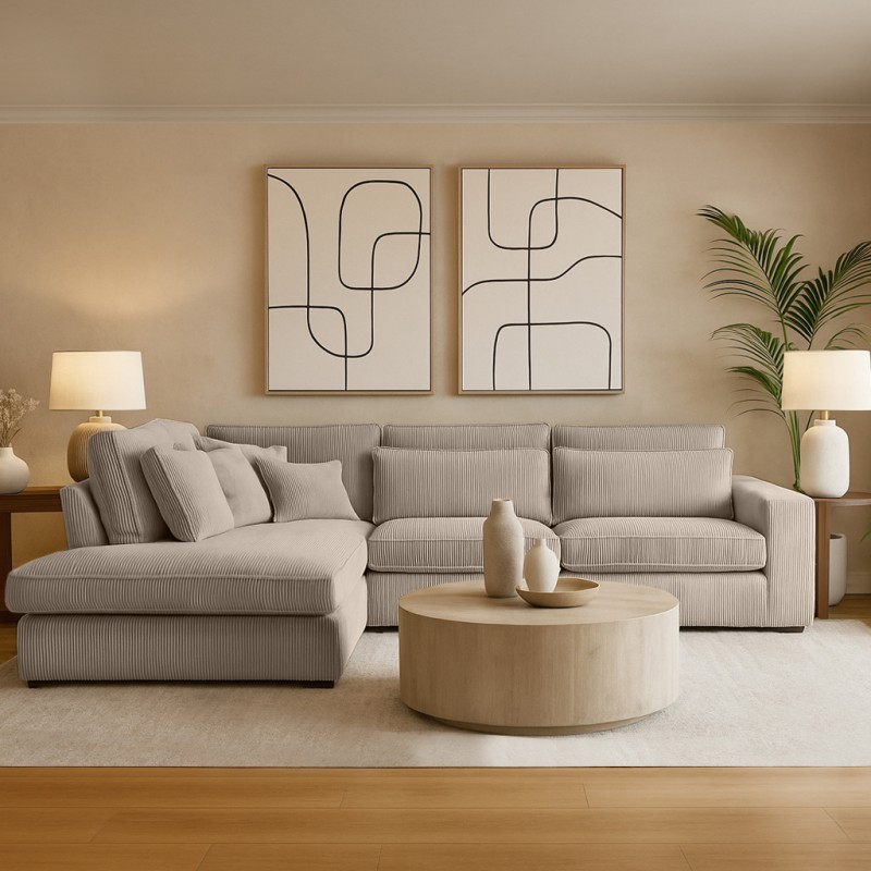 Obývací kout PARMA L 🛋️ BeautySofa24.cz