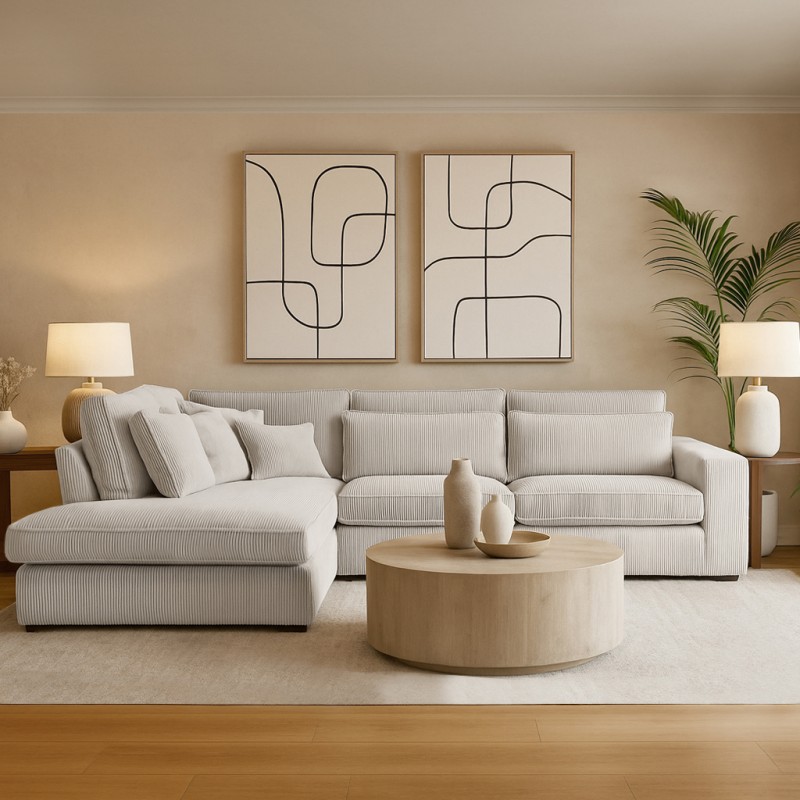 Obývací kout PARMA L 🛋️ BeautySofa24.cz