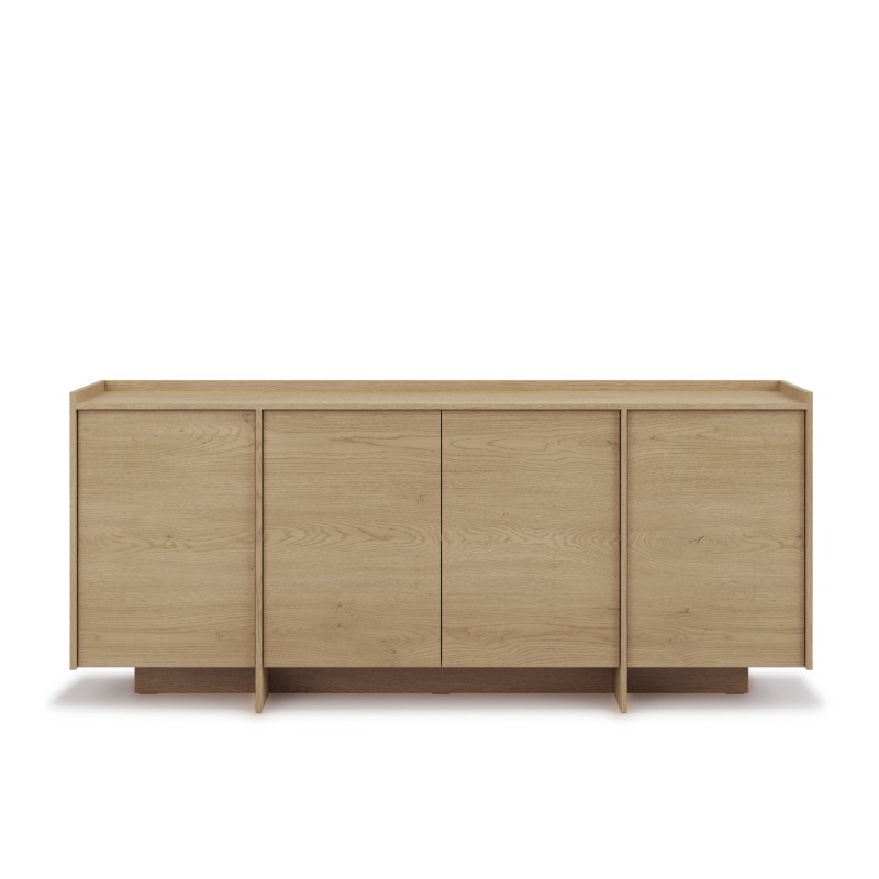 Komoda JUNI se 4 dveřmi | Dub Cremona / Baltic Storm