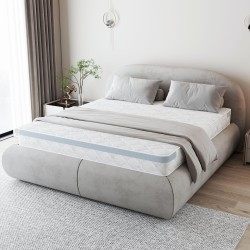 Zdravotní taštičková matrace MEDIRO CARE SENIOR - 7 zón, H2/H3, latex, kokos, TENCEL