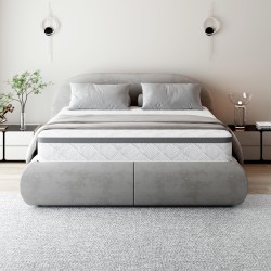 Taštičková matrace MEDIRO THERM SENIOR - oboustranný komfort H3/H4, 7 opěrných zón