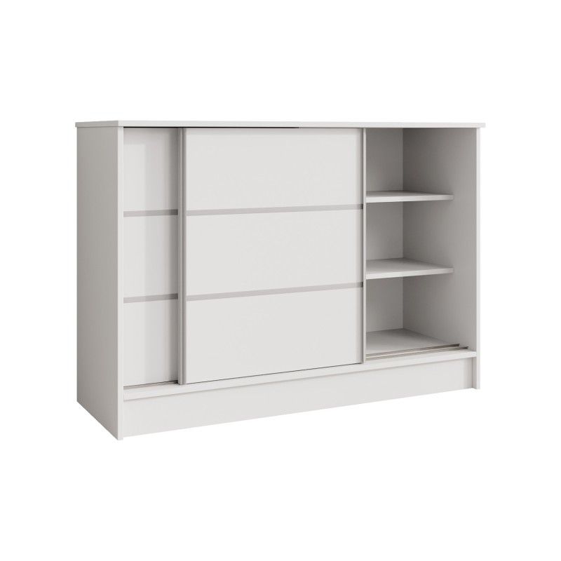 Komoda MIRELA se 2 posuvnými dveřmi - moderní a elegantní komoda do obývacího pokoje | BeautySofa24