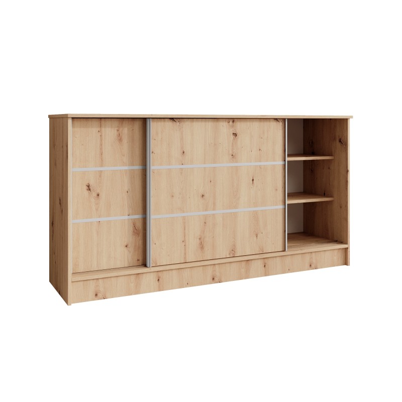 Komoda MIRELA se 2 posuvnými dveřmi - moderní a elegantní komoda do obývacího pokoje | BeautySofa24