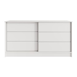 Komoda MIRELA se 2 posuvnými dveřmi - moderní a elegantní komoda do obývacího pokoje | BeautySofa24