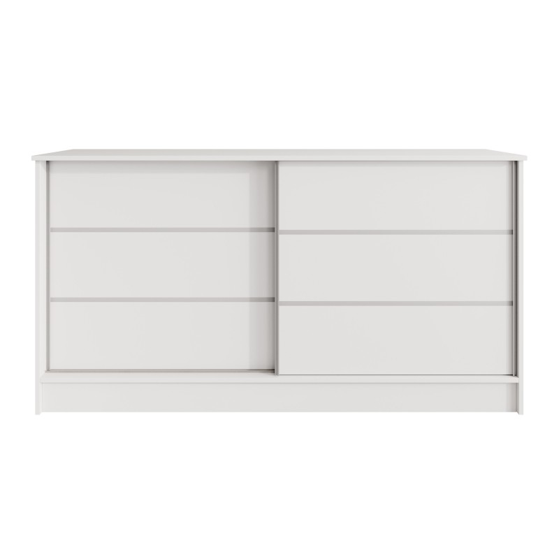 Komoda MIRELA se 2 posuvnými dveřmi - moderní a elegantní komoda do obývacího pokoje | BeautySofa24