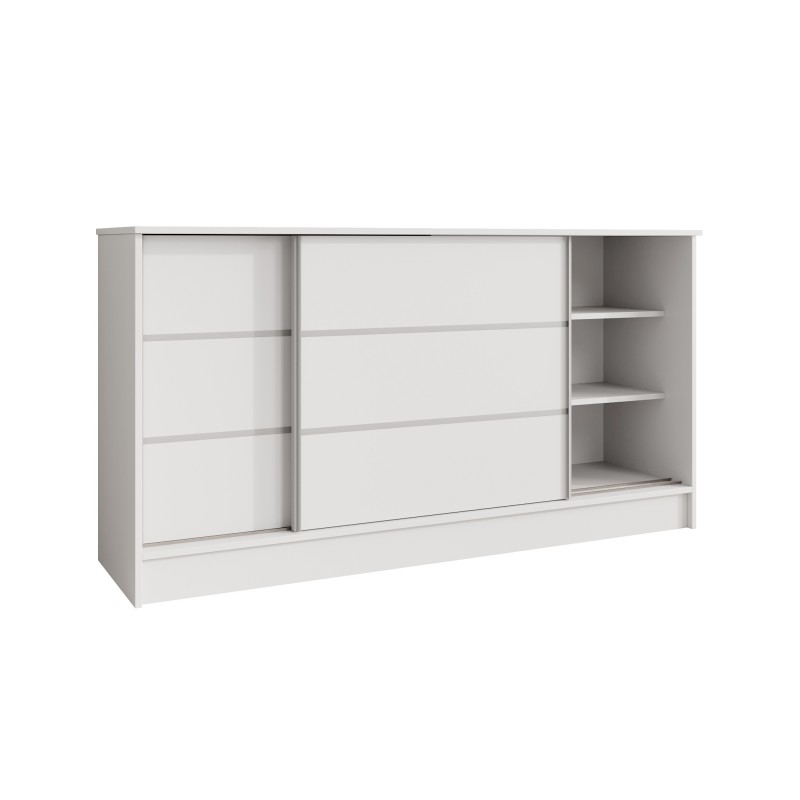 Komoda MIRELA se 2 posuvnými dveřmi - moderní a elegantní komoda do obývacího pokoje | BeautySofa24
