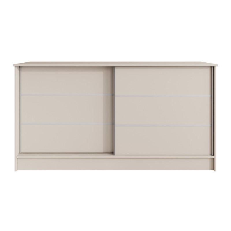 Komoda MIRELA se 2 posuvnými dveřmi - moderní a elegantní komoda do obývacího pokoje | BeautySofa24
