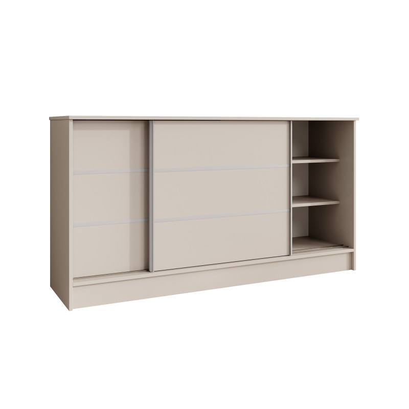 Komoda MIRELA se 2 posuvnými dveřmi - moderní a elegantní komoda do obývacího pokoje | BeautySofa24
