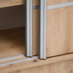 Komoda MIRELA se 2 posuvnými dveřmi - moderní a elegantní komoda do obývacího pokoje | BeautySofa24