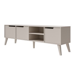 Skříňka RTV NOREL 180 cm - moderní, skandinávská, funkční