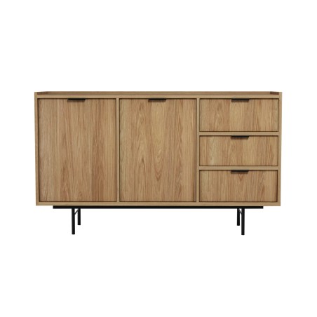 Komoda EVRON 3 zásuvky a 2 dvířka - moderní a elegantní