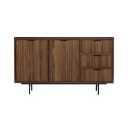 Komoda EVRON 3 zásuvky a 2 dvířka - moderní a elegantní