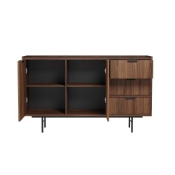 Komoda EVRON 3 zásuvky a 2 dvířka - moderní a elegantní