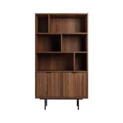 Knihovna EVRON 4 police a 2 skříňky - moderní a funkční