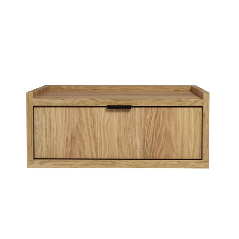 Závěsný noční stolek EVRON s 1 zásuvkou - moderní