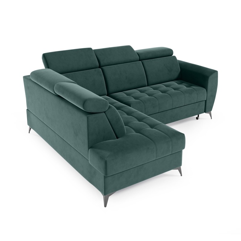 Rohová sedací souprava s funkcí spaní AURORA II | VENA