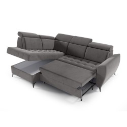 Rohová sedací souprava s funkcí spaní AURORA II | VENA