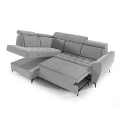 Rohová sedací souprava s funkcí spaní AURORA II | VENA