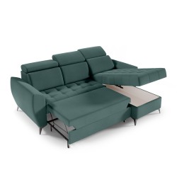 Rohová sedací souprava s funkcí spaní AURORA I | VENA