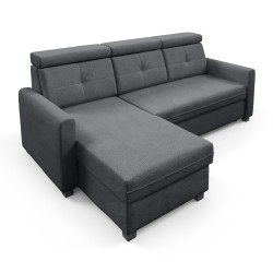 Rohová sedací souprava s funkcí spaní MILANO | ELEMENT