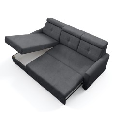 Rohová sedací souprava s funkcí spaní MILANO | ELEMENT