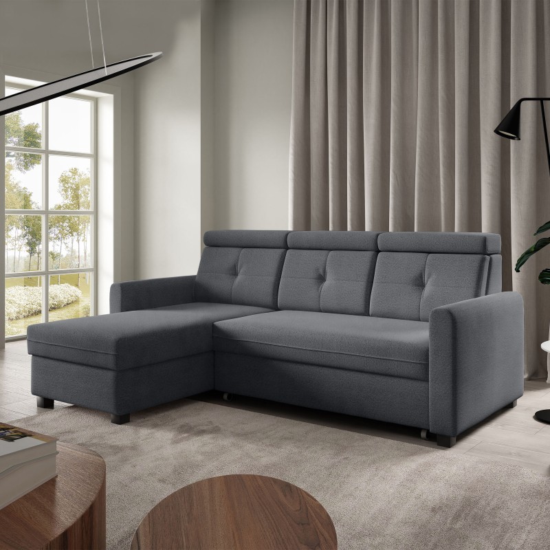Rohová sedací souprava s funkcí spaní MILANO | ELEMENT