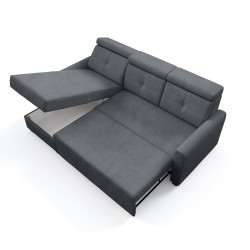 Rohová sedací souprava s funkcí spaní MILANO | ELEMENT