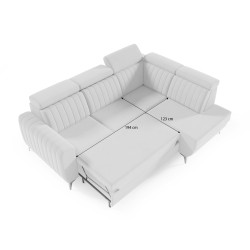 Rohová sedací souprava s funkcí spaní CONNOR II | NOEL