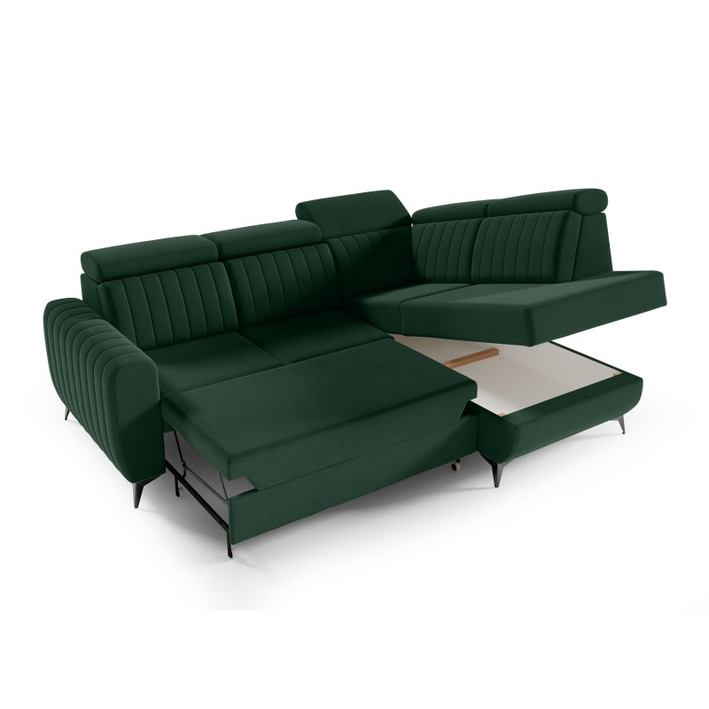 Rohová sedací souprava s funkcí spaní CONNOR II | NOEL