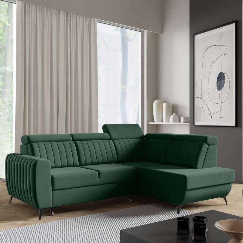 Rohová sedací souprava s funkcí spaní CONNOR II | NOEL