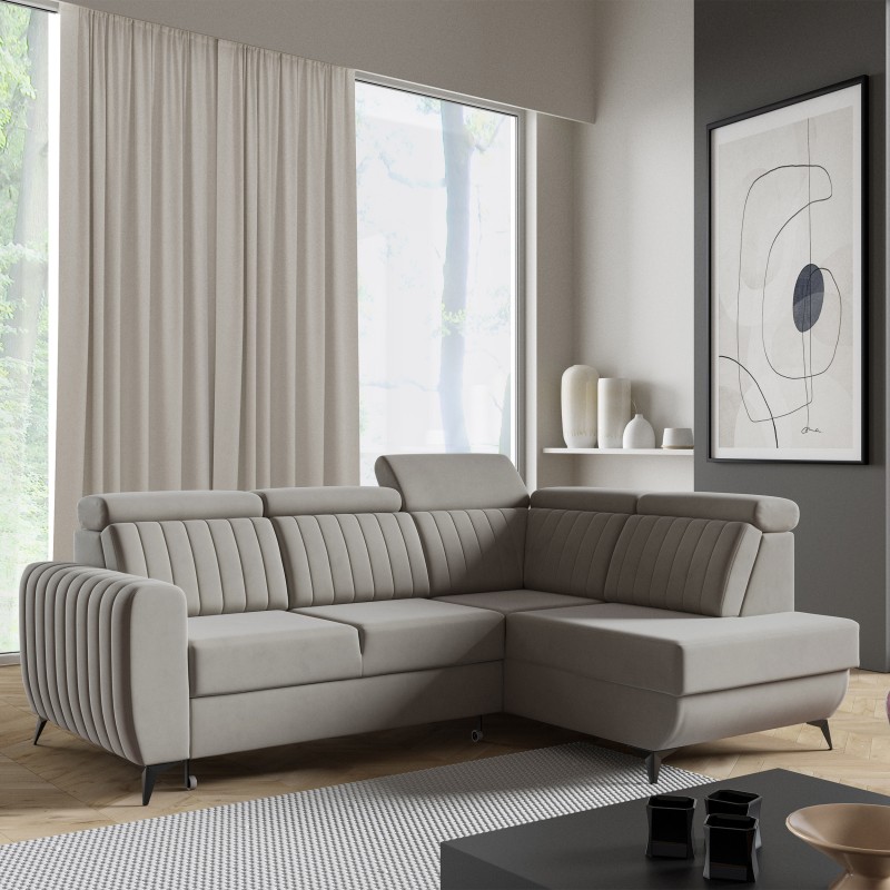 Rohová sedací souprava s funkcí spaní CONNOR II | NOEL