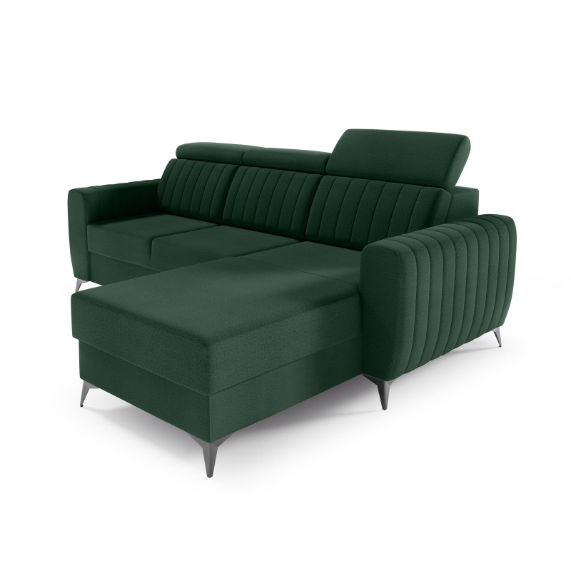 Rohová sedací souprava s funkcí spaní CONNOR I – kompaktní roh s úložným prostorem | NOEL