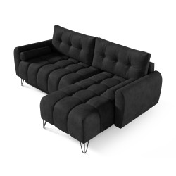 Rohová sedací souprava s funkcí spaní MALAGA MINI | AMON