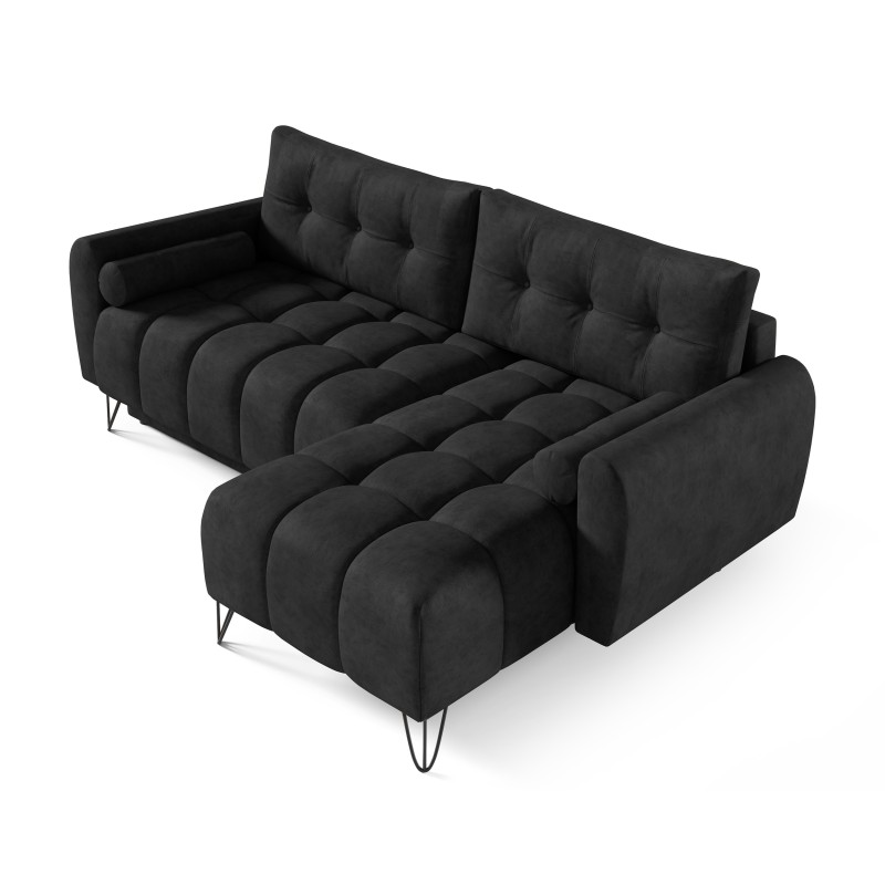 Rohová sedací souprava s funkcí spaní MALAGA MINI | AMON