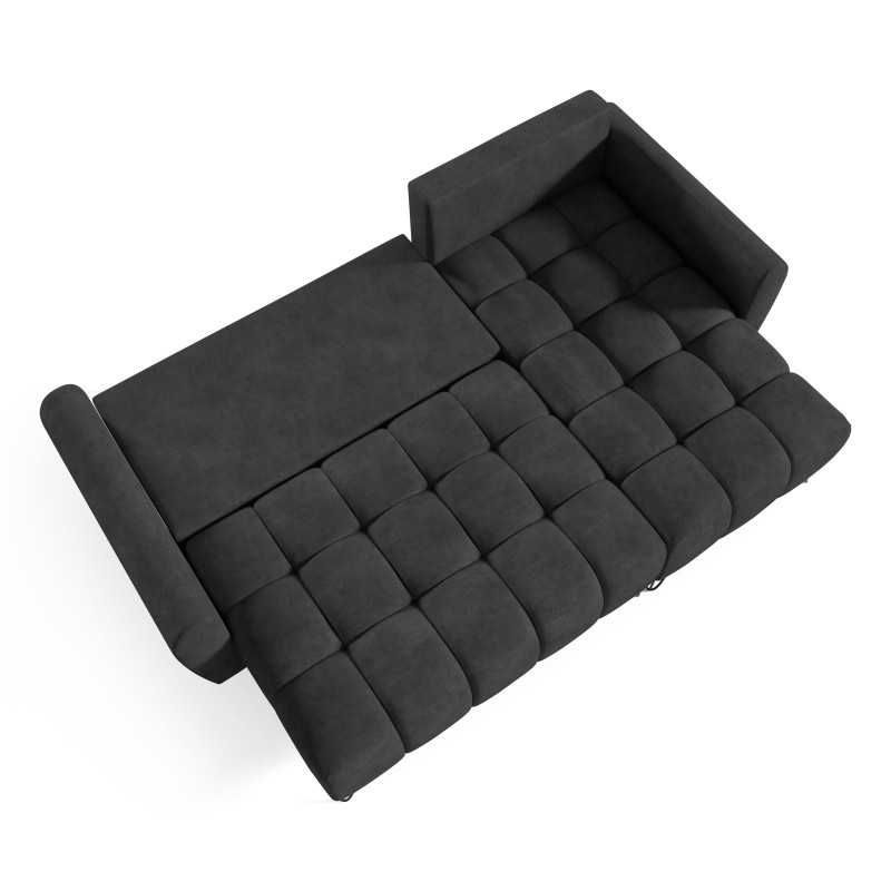 Rohová sedací souprava s funkcí spaní MALAGA MINI | AMON