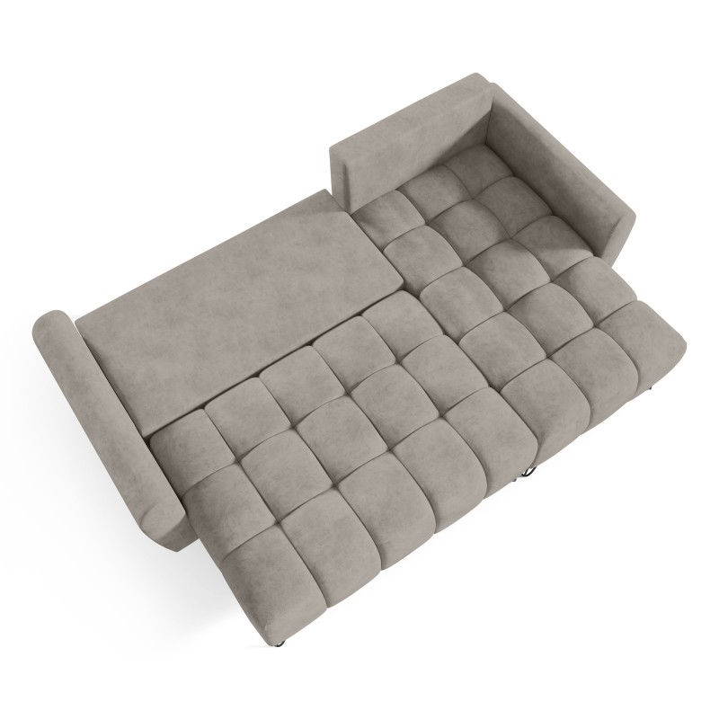 Rohová sedací souprava s funkcí spaní MALAGA MINI | AMON